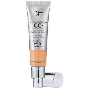 IT Cosmetics CC+ Cream SPF 50+ in Silver and Tan